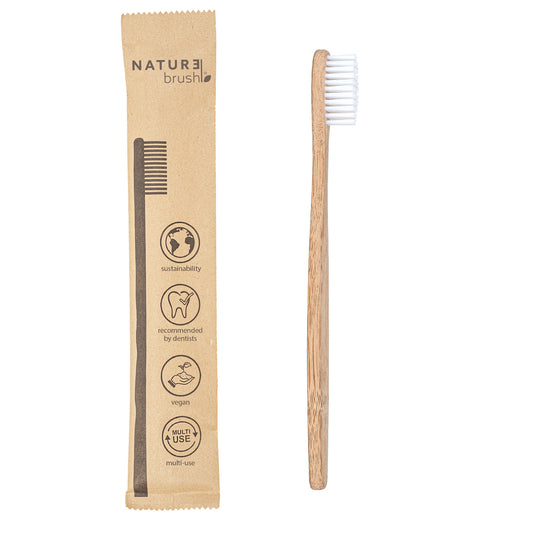 Bambus NATUREbrush® Zahnbürsten (100 Stück)